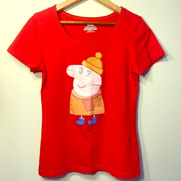 None Tops - Peppa Pig “Mummy Pig” Short sleeves shirt